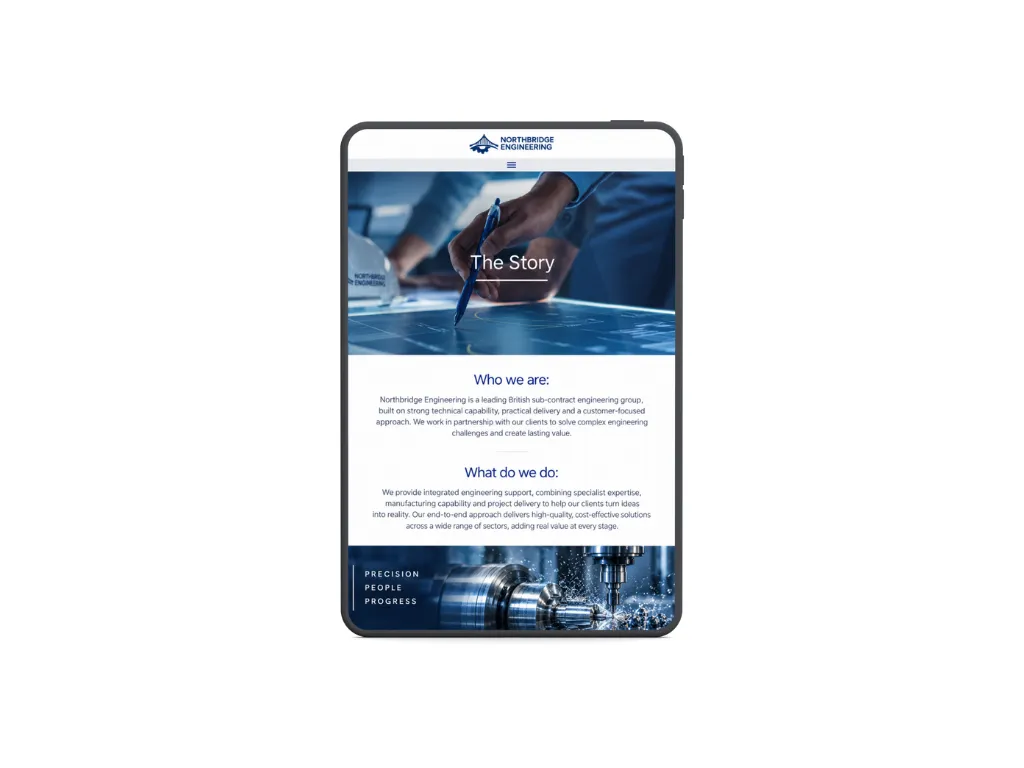 Sector page on the Northbridge Engineering website